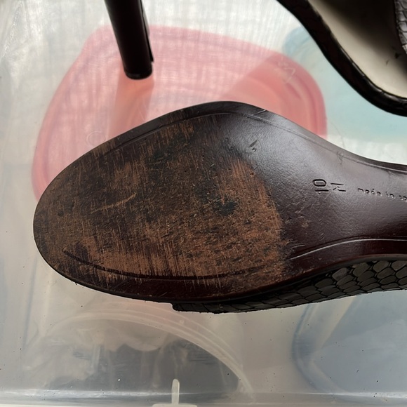 Sling back hi heeled sandals - Picture 12 of 14